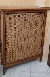 Copritermosifone in legno di noce massello