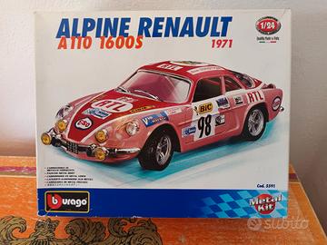 modello burago Renault alpine kit