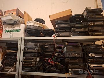 lotto di 72 autoradio (1985-1995)