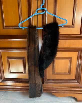 Pelliccia vera,colli in pellicvia e capotto