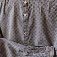 Camicia Conbipel azzurra - S - texture a quadri