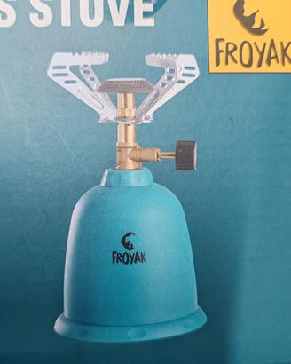Fornello da campeggio a gas FROYAK