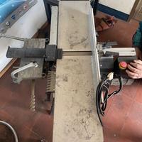 Pialla a filo/spessore con accessorio mortasatrice