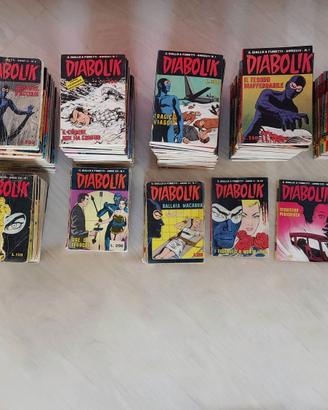 175 fumetti Diabolik dal 1966/ al /1982