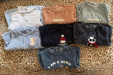 Box abbigliamento neonato tg 50/56