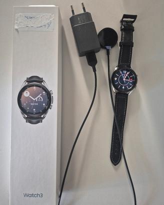 Samsung Galaxy Watch3 41mm + caricatore e scatola