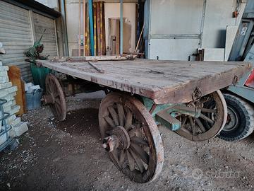 Carro Agricolo per abbellimento giardino