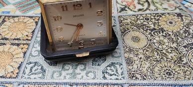 orologio sveglia vintage anni 60 2 jewels