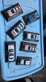 lotto 7 macchinine polizia scala  1:43