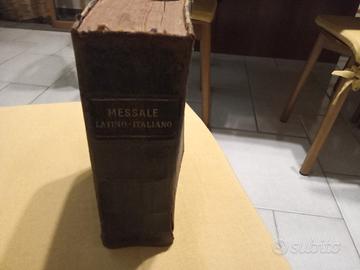 LIBRO SACRO MESSALE LATINO ITALIANO