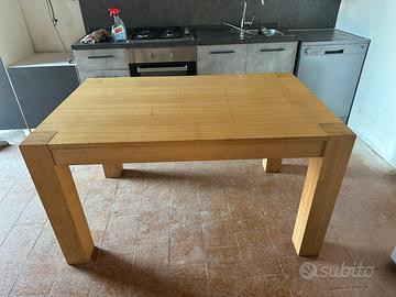 Tavolo in rovere massello
