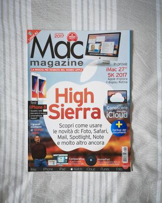 Rivista Mac magazine Dicembre 2017 mensile n. 109