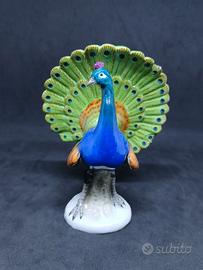 Statuina Porcellana Pavone Höchst Meissen Augarten