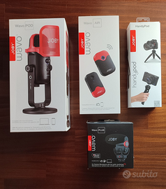 kit videomaker/youtuber Joby by Manfrotto