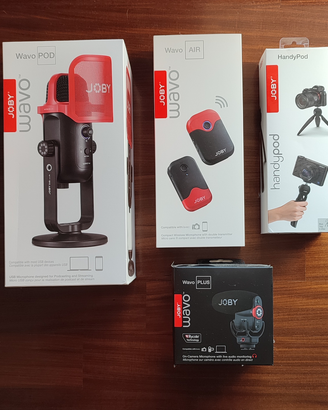 kit videomaker/youtuber Joby by Manfrotto