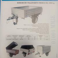 Rimorchio leggero per auto - metal micanti mm3e