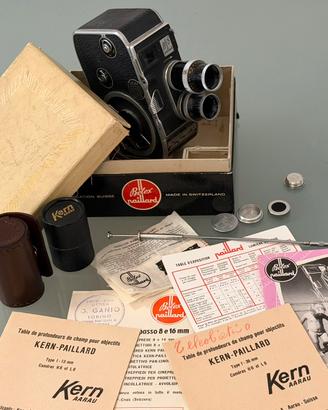 Cinepresa 8mm Bolex Paillard B8 Vintage