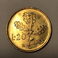 Moneta 20 Lire 1982
