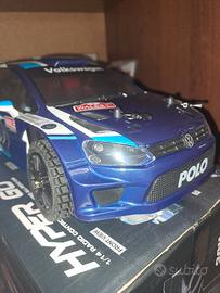 auto rc volkwagen Polo 1/14 brushless completa
