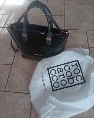 borsa vernice roccobarocco