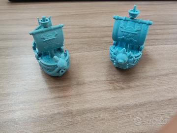 one piece Going merry e thousand sunny  miniuatura