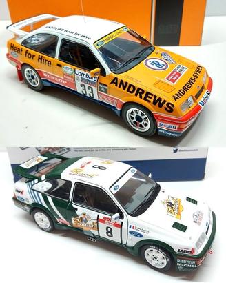 Ford Sierra RS Rally ( 2 mod.) - 1/18 Tanomodels