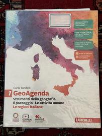 Libro GeoAgenda Vol1.Con le regioni italiane