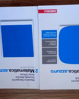 Testi scolastici di matematica per superiori