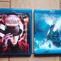 Blu Ray LA FABBRICA DI CIOCCOLATO e POLAR EXPRESS