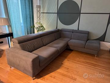 Divano PoltroneSofa Giola posti con penisola Arredamento e