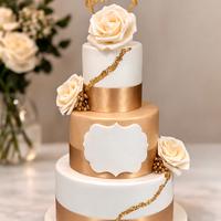 torta scenografica rose 