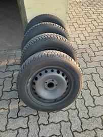 Ruote antineve con cerchione 