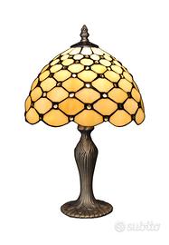 Tiffany style lampada abat-jour tavolo gemme