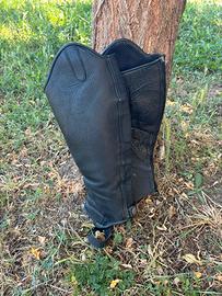 Ghette equestro equitazione inglese nere