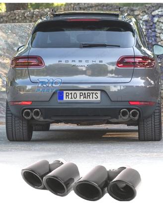 TERMINALI SCARICO PORSCHE MACAN 95B 14-17 LOOK GTS