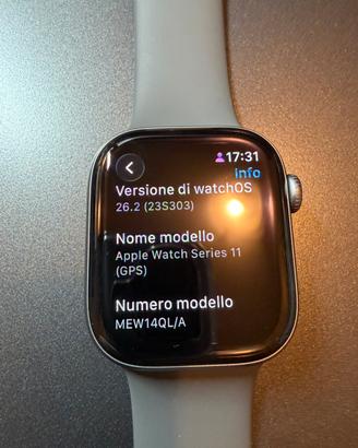 Applw watch 11 in garanzis