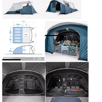 arpenaz 5.2 tenda x 5 persone
