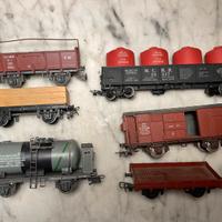 Rivarossi lotto vagoni merci vintage