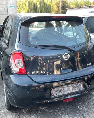 POSTERIORE COMPLETO NISSAN MICRA 2013 PER RICAMBI