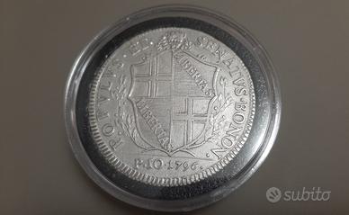 Scudo d'argento Governo Popolare di Bologna 1796