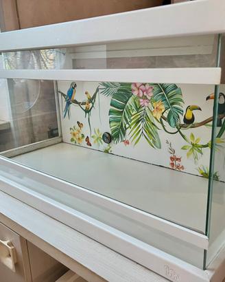 Teca per animali/riccio africano/roditori