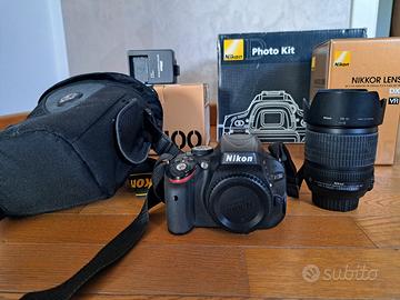 Reflex Nikon 5100 + obbiettivo Nikon 18 - 105