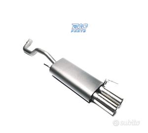 SILENZIATORE DI SCARICO PER VOLKSWAGEN VW POLO 199