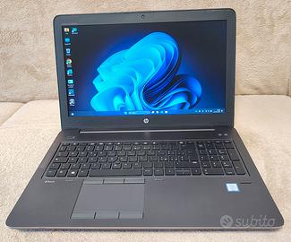 HP Zbook 15 G4 I7 16gb RAM 512gb NVMe 15.6"