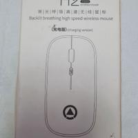 🖱️ Mouse Ottico Wireless con LED RGB 🖱️