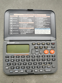 Sharp organizzatore / agenda elettronico