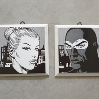 Quadri Diabolik la coppia