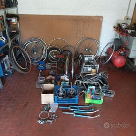Lotto ricambi bici d'epoca