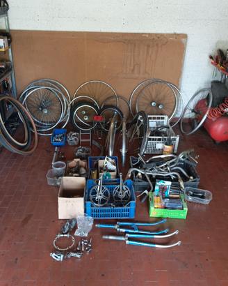 Lotto ricambi bici d'epoca