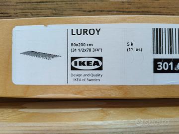 Base a doghe Ikea LUROY 80x200